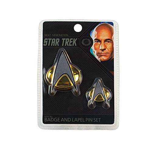 Star Trek TNG Badge and Alfiler Set