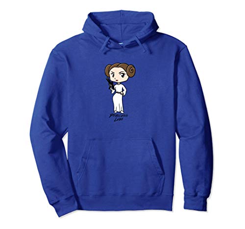 Star Wars Princess Leia Cute Cartoon Sudadera con Capucha