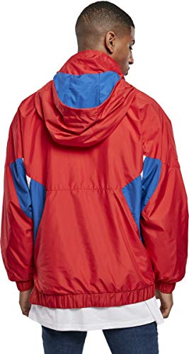 STARTER BLACK LABEL Jacke Starter Windbreaker Chaqueta, Rojo/Azul/Blanco, XL para Hombre