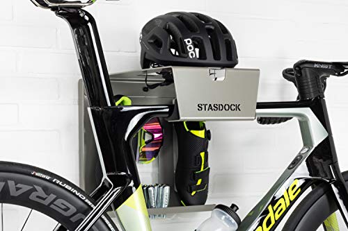 Stasdock Almacenamiento de bicicletas - elegante soporte de pared bicicleta -