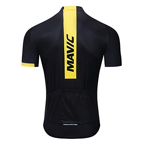 STEPANZU Maillot Ciclismo Hombre Ropa Ciclismo Verano Corta Ropa MTB Transpirable Maillot MTB Camisa Deportiva