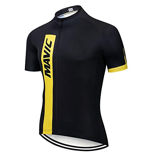 STEPANZU Maillot Ciclismo Hombre Ropa Ciclismo Verano Corta Ropa MTB Transpirable Maillot MTB Camisa Deportiva