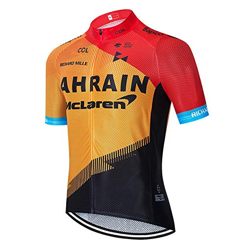 STEPANZU Ropa Verano Ciclismo Hombre Ropa MTB Manga Corta Transpirable Maillot Ciclismo Hombre