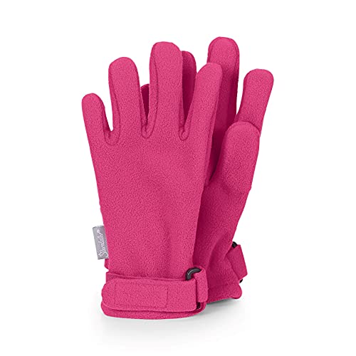 Sterntaler Fingerhandschuh Guanti Guantes, Rosa (Magenta 745), Talla Única (Talla del Fabricante: 5) para Niñas