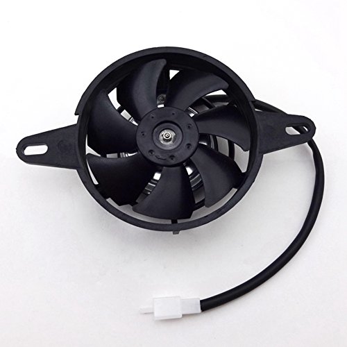 Stoneder - Ventilador de refrigeración térmica para radiador eléctrico para cuatrimoto china, motos de 4 ruedas, quad, Go Kart, Buggy o UTV de 150 cc, 200 cc, 250 cc