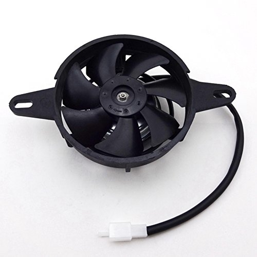 Stoneder - Ventilador de refrigeración térmica para radiador eléctrico para cuatrimoto china, motos de 4 ruedas, quad, Go Kart, Buggy o UTV de 150 cc, 200 cc, 250 cc