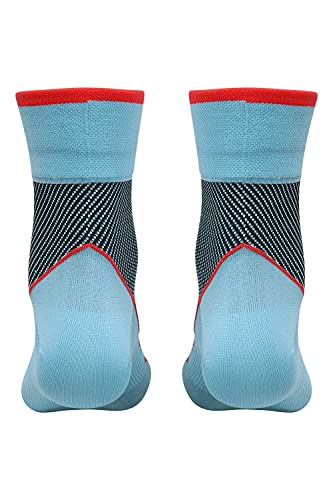 SUNDRIED azul bici del camino de ciclo superior Calcetines MTB y la bici del camino de ciclo Accesorios Ropa (azul, LXL)