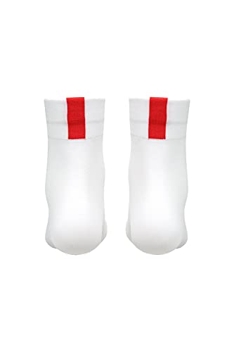 SUNDRIED camino blanco ciclo de la bici MTB Calcetines prima y la bici del camino de ciclo Ropa Accesorios (blanco, SM)