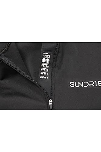 SUNDRIED Ciclo chaqueta a prueba de viento Agua Chaqueta del ciclo resistente de mujeres MTB Kit Ciclo de la bici de carretera (Negro, XS)