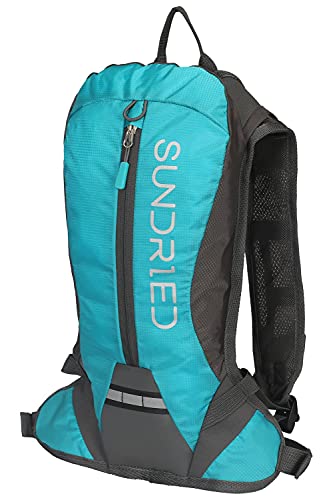 SUNDRIED Mochila de hidratación Bolso de hidratación azul 1L para rastro que corre Ultramar Senderismo Trekking y ciclismo