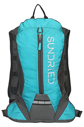 SUNDRIED Mochila de hidratación Bolso de hidratación azul 1L para rastro que corre Ultramar Senderismo Trekking y ciclismo