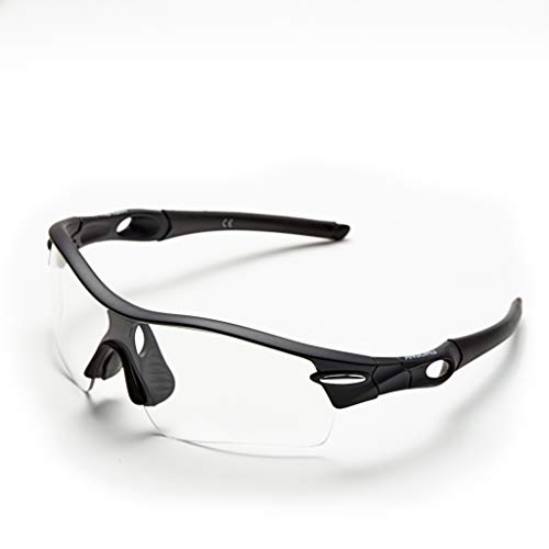 sunglasses restorer Gafas para Padel Modelo Angliru, Lente Transparente y Extra Gris Polarizada.