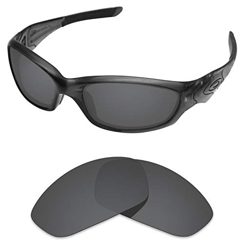 sunglasses restorer Lentes Polarizadas de Recambio Black Iridium para Oakley Straight Jacket 2.0