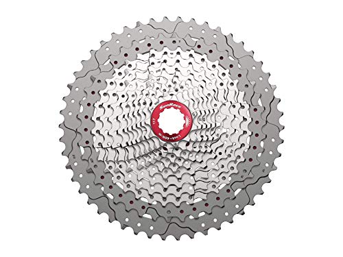 SunRace Cassette MZ90 11-50 Plata 12V, Adultos Unisex, 586 g