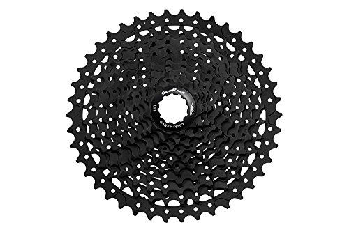 SunRace CSMS3 Piñón Cassette, Negro, 11-42 Dientes