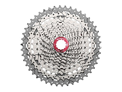 SunRace Csmx3 10V 11-46T Cassette, Unisex Adulto, Plata, Talla Única