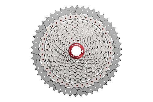 SunRace M-SUN53 Cassette, Plata, Talla Única