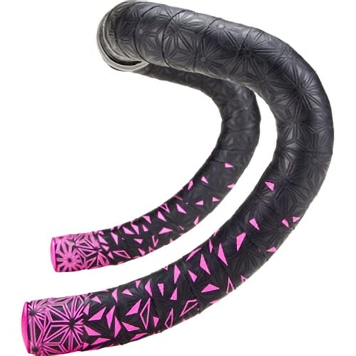 Supacaz Super Sticky Kush Star Fade, cinta de manillar unisex para adultos, rosa Fluo, talla única