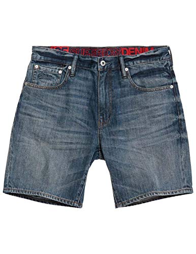 SUPERDRY Conor Taper Short Shorts Hommes Azul - DE 44 (US 34) - Shorts/Bermudas