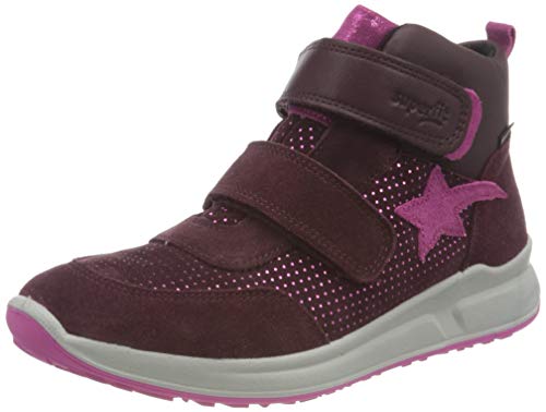 Superfit Merida HS Ligeramente Forrada, Gore-Tex, Zapatillas, Rojo Rosa 5000, 33 EU