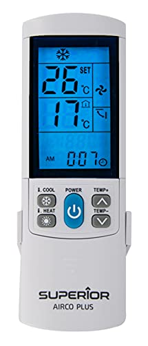 Superior Electronics AirCo Plus, control remoto universal para acondicionadores de aire