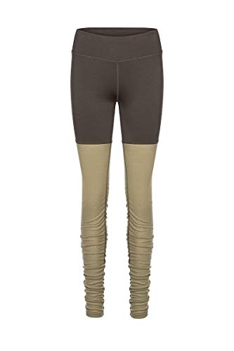 super.natural Motion Heap Merino - Mallas para Mujer, Mujer, SNW010950, Killer Khaki/Bamboo, Small