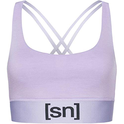 super.natural W Motion Top Camiseta Deportiva, Mujer, Wisteria, Small