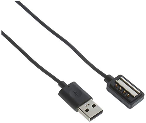 Suunto - Cable USB Magnético - Para carga y sincronización de Spartan Sport, Wrist HR y Spartan Ultra - Negro