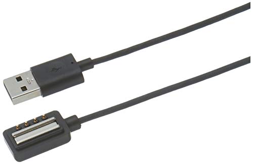 Suunto - Cable USB Magnético - Para carga y sincronización de Spartan Sport, Wrist HR y Spartan Ultra - Negro