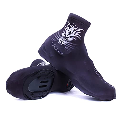 SXFJF Cubrebotas De Verano para Bicicleta Unisex, Cubrebotas De Neopreno De Punto con Candado para Ciclismo con Cinturón Antideslizante, para Contrarreloj Y Carreras En Carretera,L