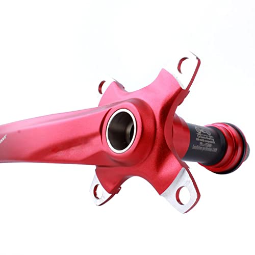 T TOOYFUL - Soporte inferior para rodamientos de cerámica para bicicleta de montaña Pressfit BB90 BB92 con adaptador de espaciador, color rojo BB90-92