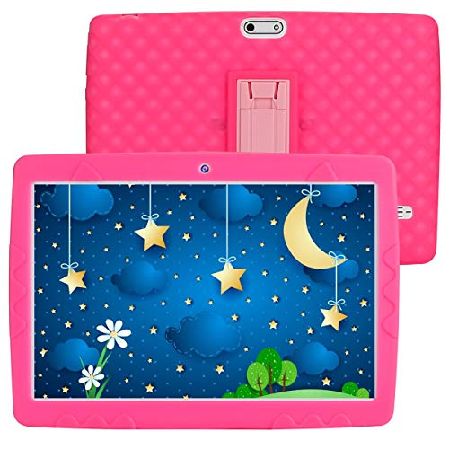 Tablet para Niños 10 Pulgadas Android 10.0 3G Dual SIM Card 3GB RAM 32GB Certificado por Google GMS 1.6Ghz Tablet Infantil Quad Core Batería 5000mAh Tablet PC Netflix Juegos Educativos