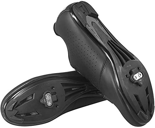 TacoBey Pedales para bicicleta Cleats compatibles con las placas de calzado Shimano SPD SH-51 SH-11 SH-12, sistema zapatos interior y exterior, spin trekking, carreras, juego pedales clic (SPD SH-51)