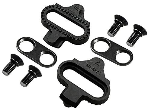 TacoBey Tacos para Bicicleta compatibles con Tacos Shimano, Pedales de Ciclismo SPD-SL SM-SH Tacos - Juego de Tacos para Bicicletas de Ciclismo y Carretera para Interiores y Exteriores