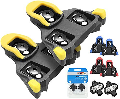 Tacobey Tacos para Bicicleta compatibles con Tacos Shimano, Pedales de Ciclismo SPD-SL SM-SH Tacos - Juego de Tacos para Bicicletas de Ciclismo y Carretera para Interiores y Exteriores