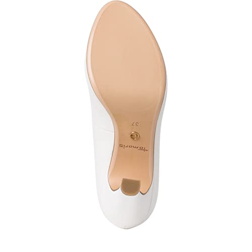 Tamaris 1-1-22426-27, Zapatos de Tacón Mujer, White Matt, 40 EU