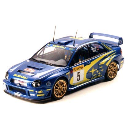 Tamiya 300024240 - Maqueta de Coche de Rally Subaru Impreza WRC 2001 (Escala 1:24), Color Azul