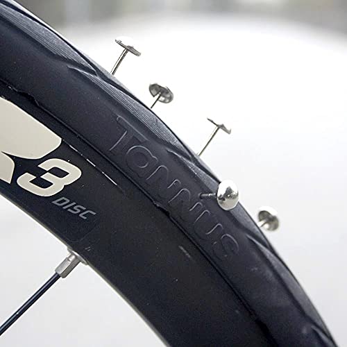 Tannus Tire Cubierta Sólida Airless 700x25c (25-622) New Slick | Neumático Macizo Sin Aire 100% Antipinchazos, Bici Carretera, Color Midnight (Negro), Dureza Regular