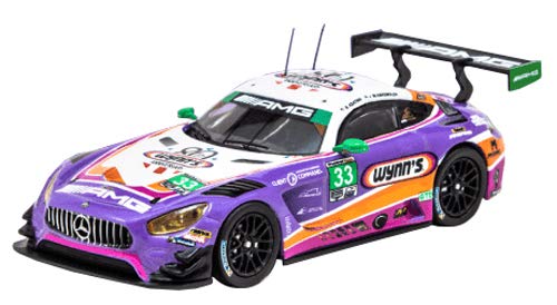 Tarmac T64-008-19WSC33 Mercedes-AMG GT3 WeatherTech 2019 Keating Bleekemolen escala 1:64