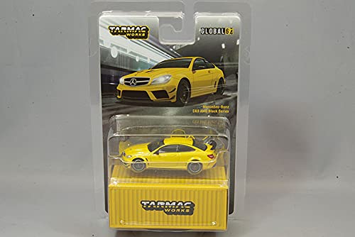 Tarmac T64G-009-SB Mercedes C63 AMG Amarillo escala 1:64