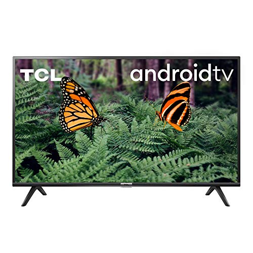 TCL 32ES560 Smart Android TV de 32 pulgadas, LED con HD, HDMI, USB, WiFi y Sintonizador Triple, Color Negro