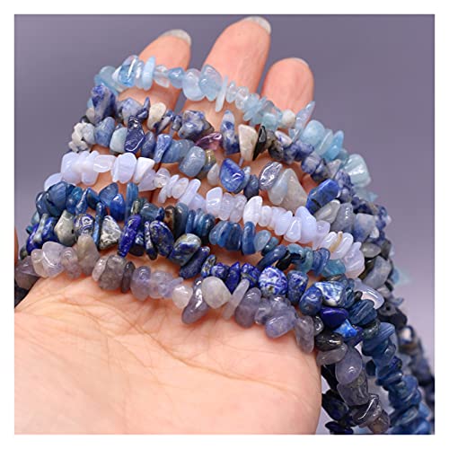 Tderloi Piedra Rugosa Venta al por Mayor 2021 Natural Semi-Precious Stonemany Tipos Gravel Beaded Lapis Lazuli para Bricolaje Collar Pulsera Haciendo joyería Regalo