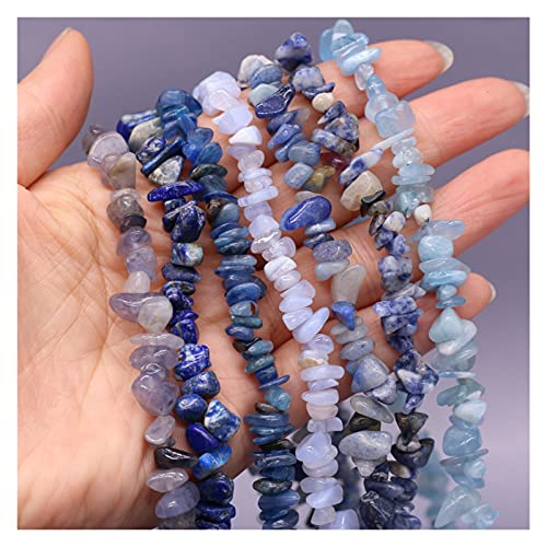 Tderloi Piedra Rugosa Venta al por Mayor 2021 Natural Semi-Precious Stonemany Tipos Gravel Beaded Lapis Lazuli para Bricolaje Collar Pulsera Haciendo joyería Regalo