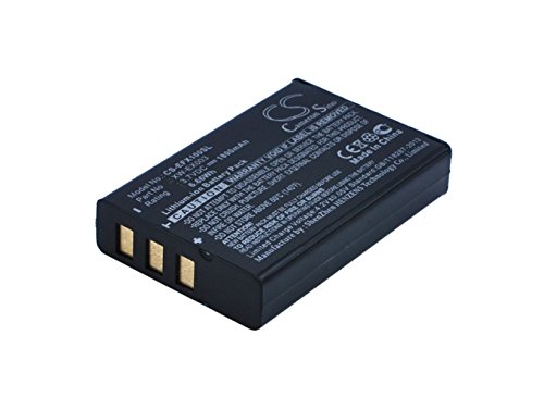 TECHTEK batería Compatible con [EXFO] AXS-100, AXS-110, AXS-110 OTDR, ELS-500, EPM-500, FIP-400, FIP-400-D, FLS-600, FLS-600 Light Source, FOT-600 OLTS, FOT-930, FPM-600, FPM-600 Power Meter, FVA-600