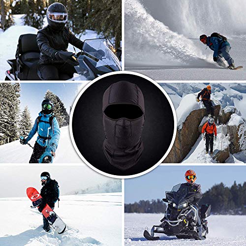 The Friendly Swede Pasamontaña Multifunción Transpirables y Elásticos para Running, Moto y Deportes de Invierno - GARANTÍA DE por Vida (Arctic - Pack de 1)