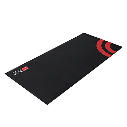 ThinkRider Entrenamiento de goma Mat para bicicleta Triatlón interior piso entrenador ejercicio Mat para Bicicletas tienda Mat