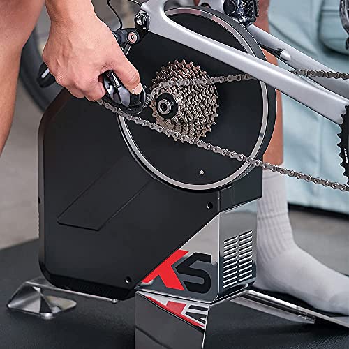 ThinkRider X5 Neo- Transmisión Directa Rodillo de Entrenamiento para Bicicleta Inteligente, Medidor de Potencia Incorporado, Compatible con Zwift