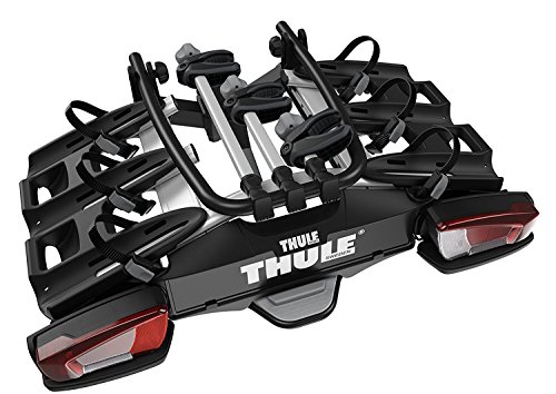 Thule VeloCompact 3 13-pin, Portabicicletas compacto y ligero para uso diario (para 3-4 bicicletas).