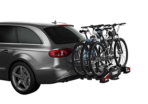 Thule VeloCompact 3 13-pin, Portabicicletas compacto y ligero para uso diario (para 3-4 bicicletas).