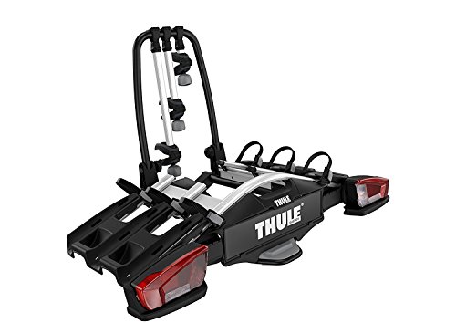 Thule VeloCompact 3 13-pin, Portabicicletas compacto y ligero para uso diario (para 3-4 bicicletas).